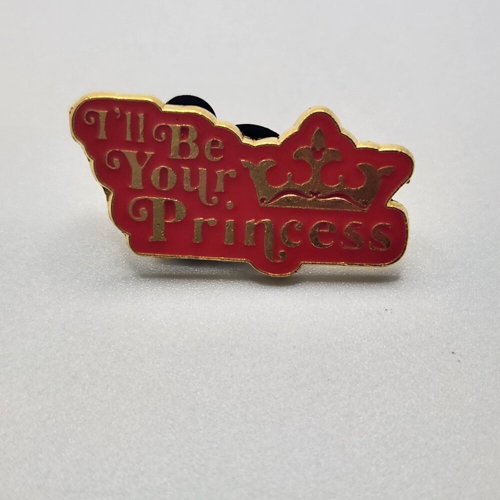 Disney Pin Trading "I'll Be Your Princess" 2010 Lanyard‎ Pin Trading Pin WDW